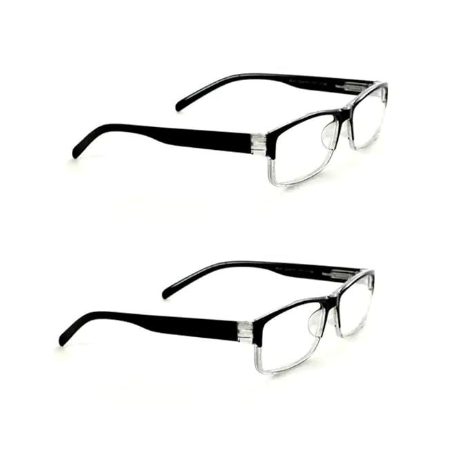 Combo Pack of 2 Reading Glasses for Men and Women